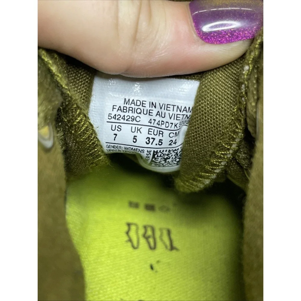 army green high top converse women's READ